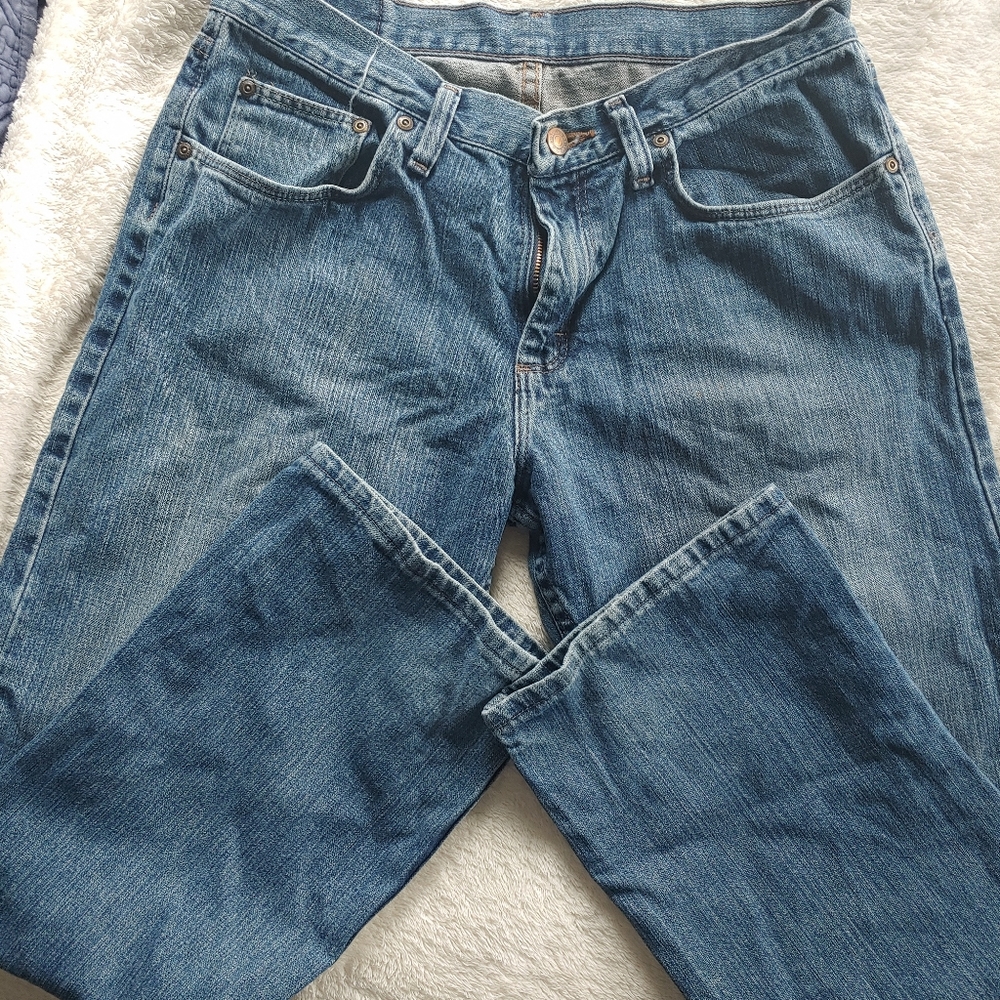 😻 Mens Wrangler Relaxed Slim Jean 31x30 GUC